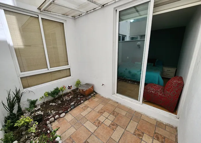 Privada Con Terraza Y Baño, 5 Min Six Flags Habitación en casa particular
